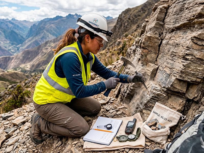 Rugged Outcrop Sampling & Geochemistry